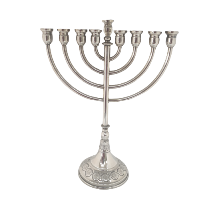 GÜMÜŞ MENORA ŞAMDAN