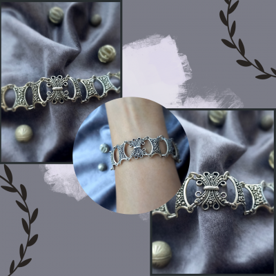 Gümüş Tasarım Bileklik