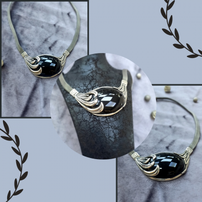 Özel Tasarım Oniks Taşlı Kolye