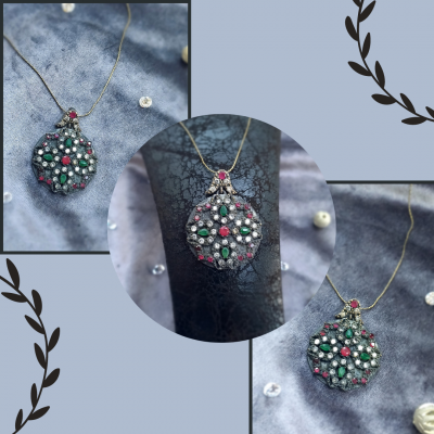 Gümüş Otantik Kolye