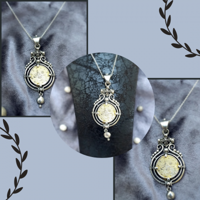 Gümüş Turalı Otantik Kolye