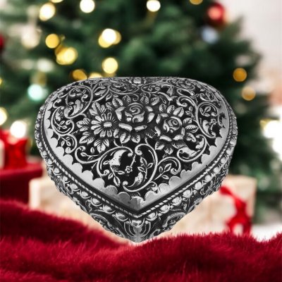 Kalpli Gümüş Kutu