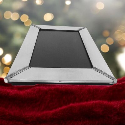 Köşeli Düz Model Gümüş Çerçeve 13*18CM