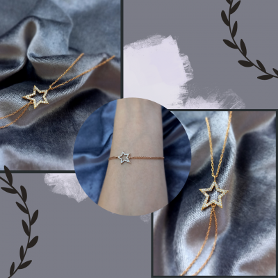 Rose Gümüş Bileklik