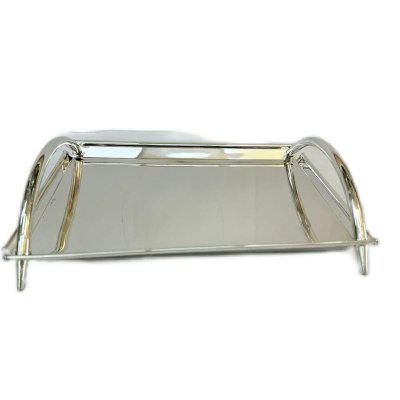 kulplu gümüş tepsi